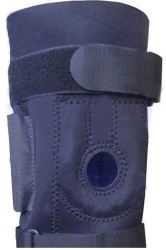 Neoprene hinged knee brace