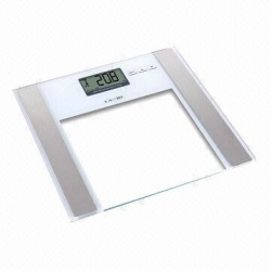Electronic body fat/hydration montior scale