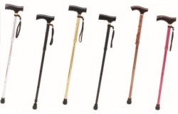 Foldable cane--solid color