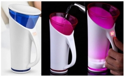 Night light temperature cup