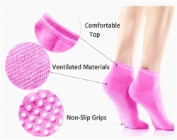 Non-slip massage socks