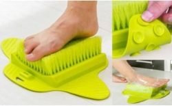 Anti-slip foot wash brush
