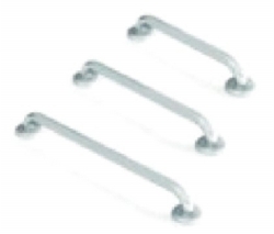 Straight grab bar inox satin finish