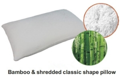 Bamboo shred classic shape pillow